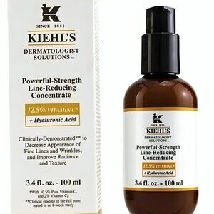 Kiehl’s Power Strength 12.5% Vitamin C Serum 3.4oz/100ml – Anti-Aging, New